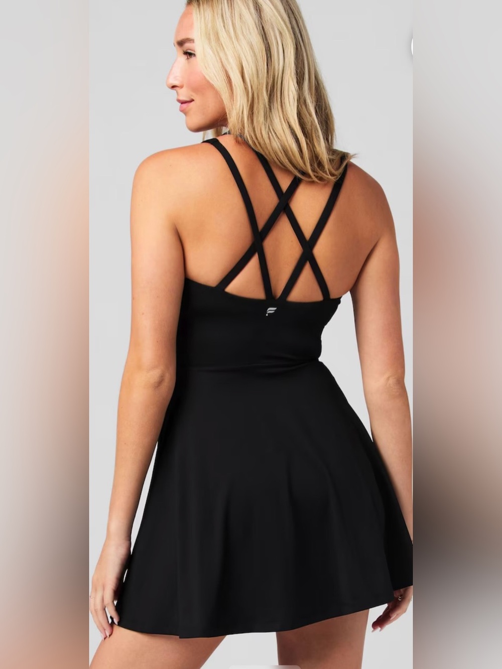 Fabletics Black Boost Performance  Mini/midi Dress